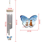 Best Friends Are Never Forgotten - Personalized Dog Wind Chime