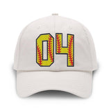Love Baseball - Personalized Softball Embroidered Classic Cap
