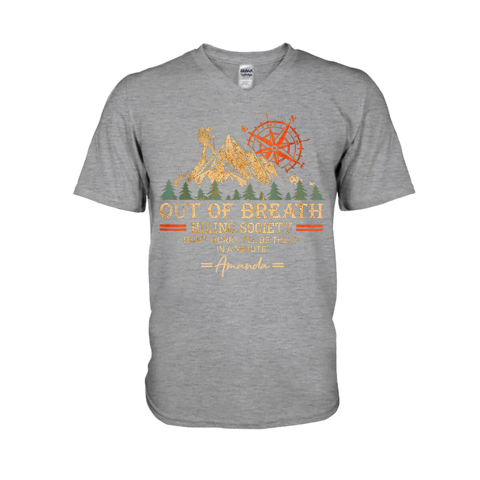 Hiking Society - Personalized Hiking T-shirt And Hoodie