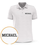 Custom Name - Personalized Uncle Embroidered Polo Shirt