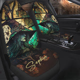 Mysterious Witch - Personalized Witch Seat Covers