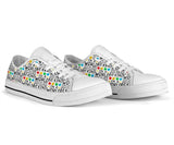 In A World Where You Can Be Anything Be Kind Teacher Low Top Shoes 0622