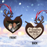 Photo Inserted Funny Fishing Christmas - Hunting gift for girlfriend, boyfriend, husband, wife - Personalized Ornament