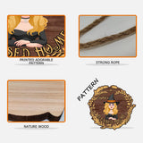 Blessed Home - Personalized Witch Wood Sign