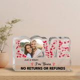 This Is Us - Couple gift for husband, wife, girlfriend, boyfriend - Personalized Custom Shaped Acrylic Plaque
