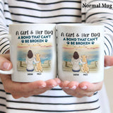A Bond That Can't Be Broken - Personalized Dog Mug