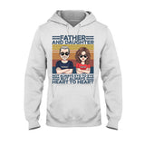 Like Father Like Son - Gift for dad, dad - Personalized T-shirt And Hoodie