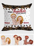 Hunt Together Stay Together - Personalized Hunting Throw Pillow