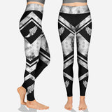I Won't Quit Until I'm Fit - Personalized Running Hollow Tank Top and Leggings