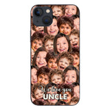 Love You Dad - Gift for dad, grandma, grandpa, mom, uncle, aunt, brother, sister, son, daughter, granddaughter, grandson, husband, wife, boyfriend, girlfriend - Personalized Phone Case
