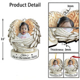 Baby First Christmas - Personalized Newborn Ornament