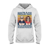 Like Father Like Son - Gift for dad, dad - Personalized T-shirt And Hoodie