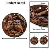 You And Me We Got This - Personalized Owl Ornament