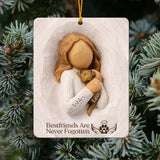 Bestfriends Are Never Fogotten - Personalized Dog Ornament
