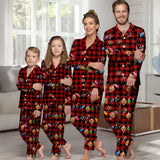 Lovely Dog Cat Pet Face Christmas Light String - Gift for dog lovers, cat lover - Personalized Button Down Pajamas