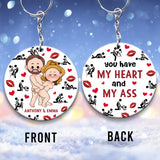 I Promise - Personalized Couple Keychain