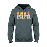 Vintage Map Title - Personalized Father T-shirt & Hoodie