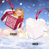 Who Needs Christmas Presents When You Already Have Me - gift for husband, boyfriend, boyfriend, girlfriend, wife, husband - Personalized Ornament