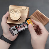 Our Memories - Sibling gift for sister, step brother - Personalized Film Roll Keychain