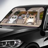 Lovely Paws - Personalized Dog Car Sunshade