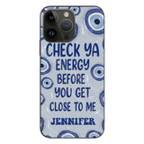 Check Ya Energy - Personalized Witch Phone Case