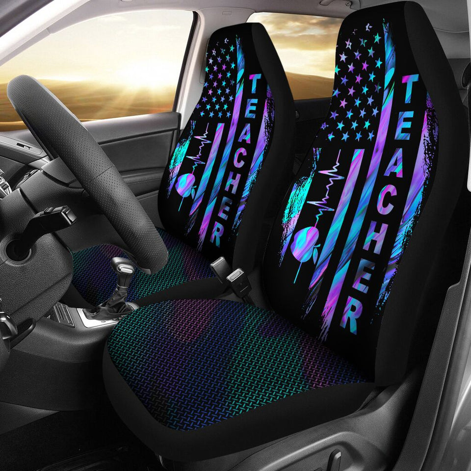 American Flag Teacher Seat Covers 0622