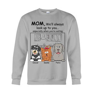 I'll Always Look Up To You - Personalized Dog T-shirt And Hoodie
