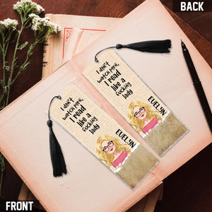 I Don't Watch P - Personalized Book Bookmark (Printed On Both Sides)