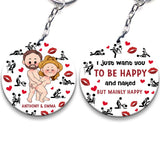 I Promise - Personalized Couple Keychain