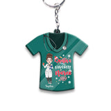 Santa's Favorite Nurse - Personalized Nurse Keychain