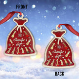 Santa Sack - Personalized Couple Ornament