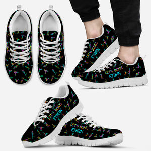 Let's Bone - Personalized Skull Sneakers