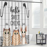 I Saw That - Personalized Dog Shower Curtain