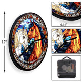 So Many In The Barn - Horse gift for husband, wife, boyfriend, girlfriend - Personalized Wall Clock