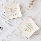 Whenever You Touch - Gift for mom, grandma, dad, grandpa - Personalized Jewelry Dish