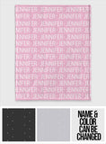 Custom Name Pattern - Personalized Daughter Blanket