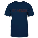 Custom Name - Personalized Family Embroidered T-shirt