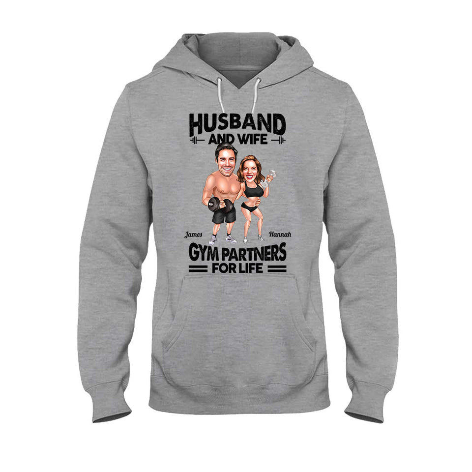 Beauty And The Beast - Personalized Fitness T-shirt and Hoodie
