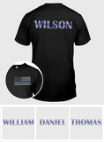 Police Officer - Personalized Police Officer T-shirt And Hoodie