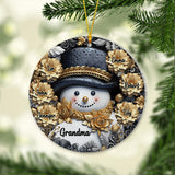 Love Being A Grandma - Gift for grandma - Personalized Ornament