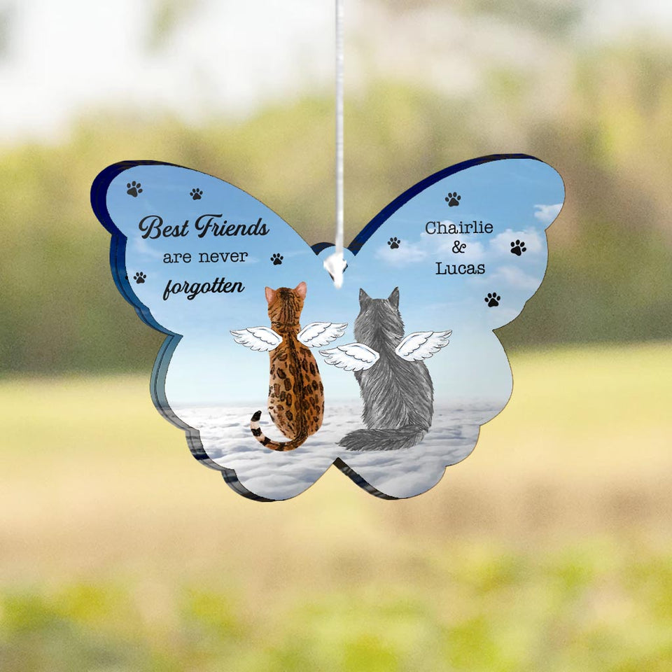 Best Friends Are Never Forgotten - Personalized Dog Wind Chime