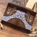 Pink Stethoscope - Personalized Nurse Passport Holder