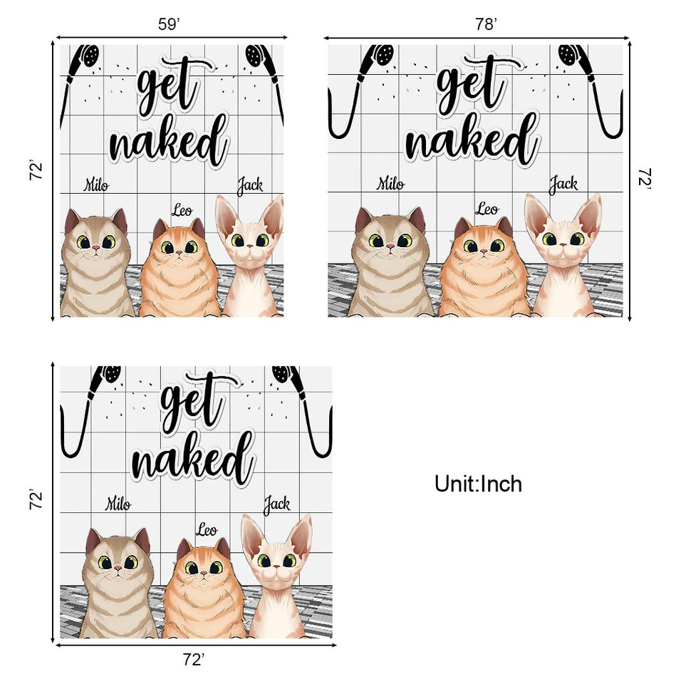 I Saw That - Personalized Dog Shower Curtain