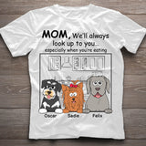 I'll Always Look Up To You - Personalized Dog T-shirt And Hoodie
