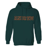 Custom Name - Personalized Couple Embroidered Hoodie