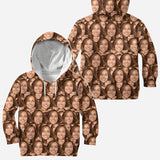Custom Face Pattern - Personalized All Over Shirt