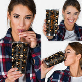 Gold Skull - Personalized Skull Tumbler