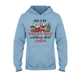 This Is My Xmas Movie Watching Shirt - Personalized Christmas T-shirt And Hoodie