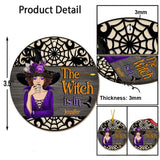 The Witch Is In - Personalized Witch Ornament