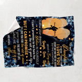 To My Daughter - Personalized Daughter Blanket